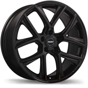 Fast Wheels – Tactic – Black – 16″x6.5″ 45mm – All weather Wheels – F220N-1665-65BN+45C661